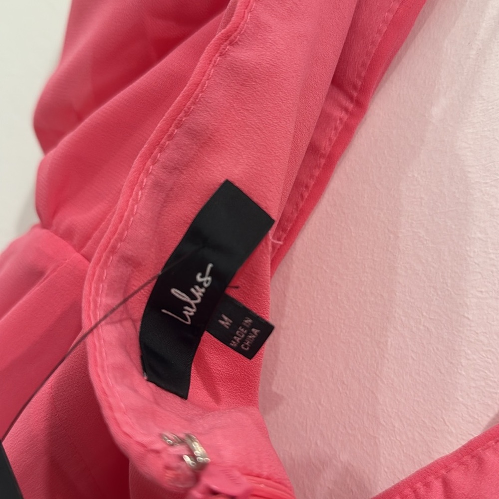 Lulu’s NWT Pink Halter Dress - Picture 9 of 10